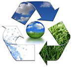 Environmental recycling symbol